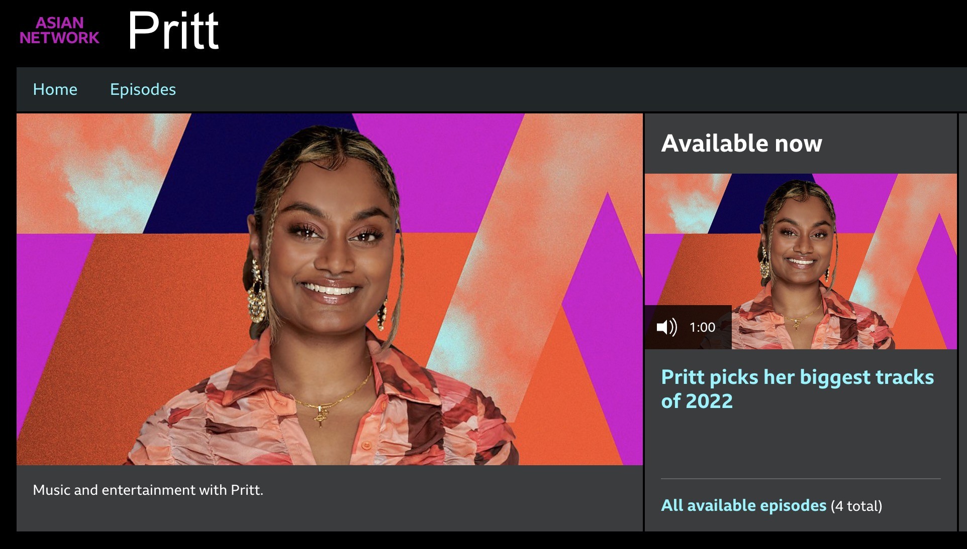 Success for Pritt as she lands a show on the BBC Asian Network! 